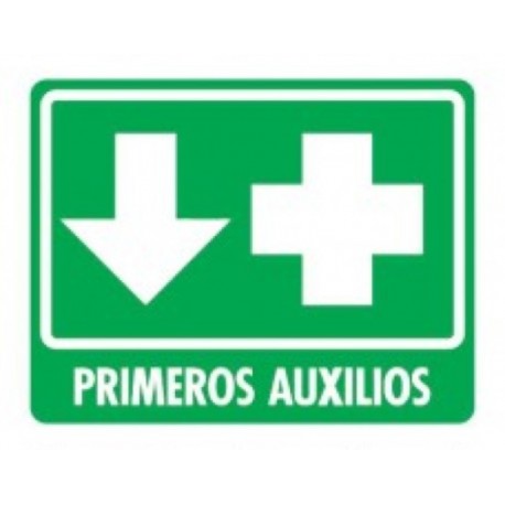 SEÑAL MODELO 015 PRIMEROS AUXILIOS 