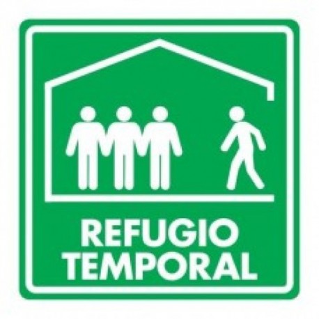 SEÑAL MODELO 019 REFUGIO TEMPORAL