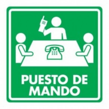 SEÑAL MODELO 020 PUESTO DE MANDO 