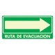 SEÑAL MODELO 025 RUTA DE EVACUACION DERECHA 