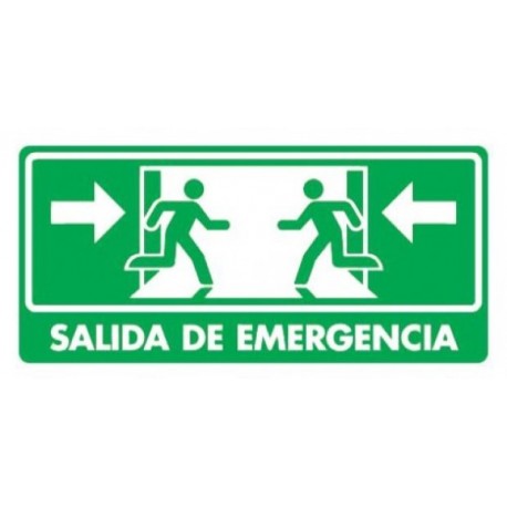 SEÑAL MODELO 026 SALIDA DE EMERGENCIA