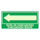 SEÑAL MODELO 027 SALIDA DE EMERGENCIA 